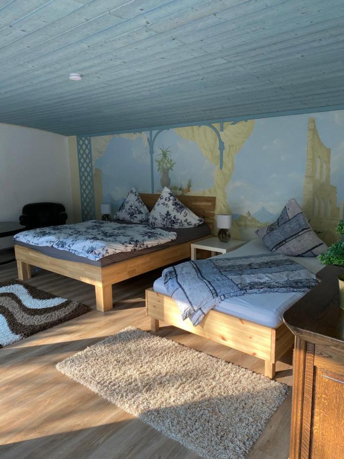 Gästezimmer am Waldrand Leimbach  Exteriör bild